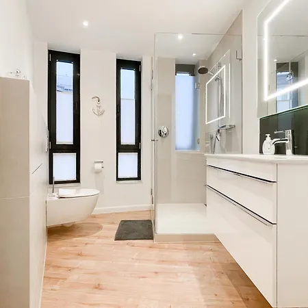 Penthouse Leuchtturm Lounge Lägenhet *